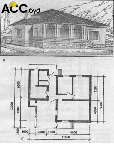 Эскизный план для постройки дома в сейсмозоне
