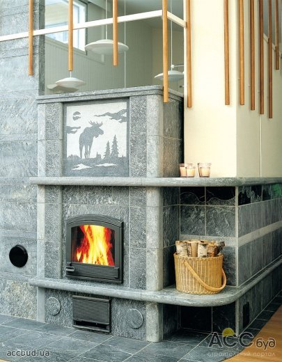 Такой камин способен обогреть зимой весь дом и не зависеть от газовых проблем (старый камин фото)